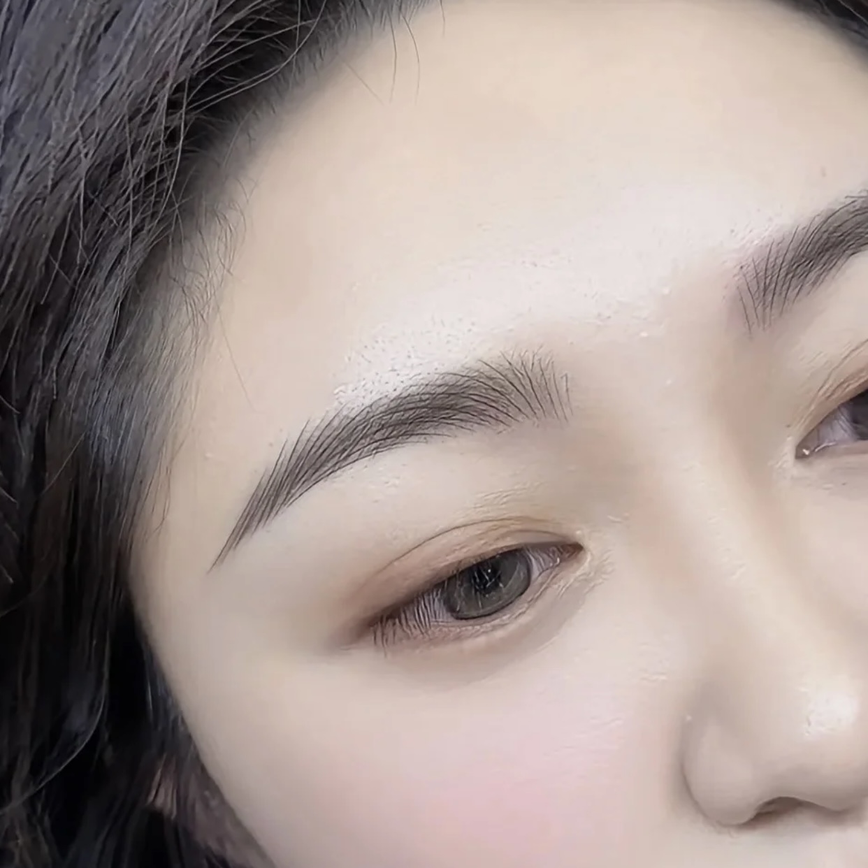 半永久纹眉——线条眉
